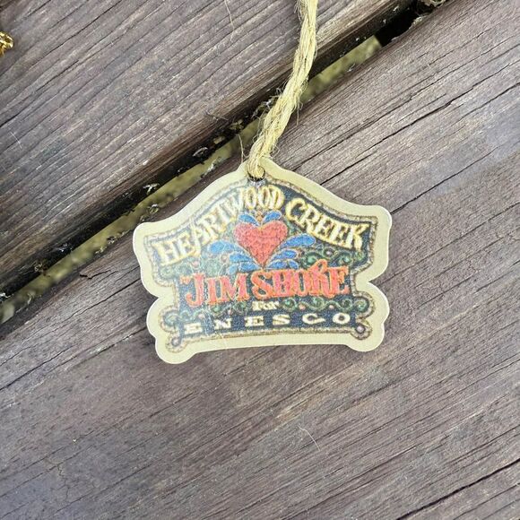 Jim Shore Christmas Ornament Star Heartwood Creek Multicolor Patchwork 2004 - Picture 3 of 9